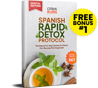  CITRUS BURN Bonuses Spanish Rapid Detox Protocol  Blueprint book